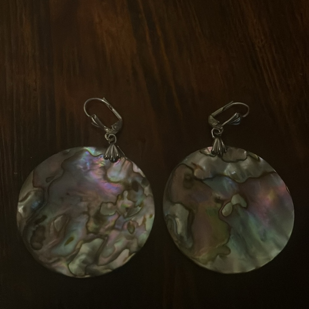 Abalone shell Earrings